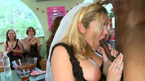 The Bride To Be Gets Naughty